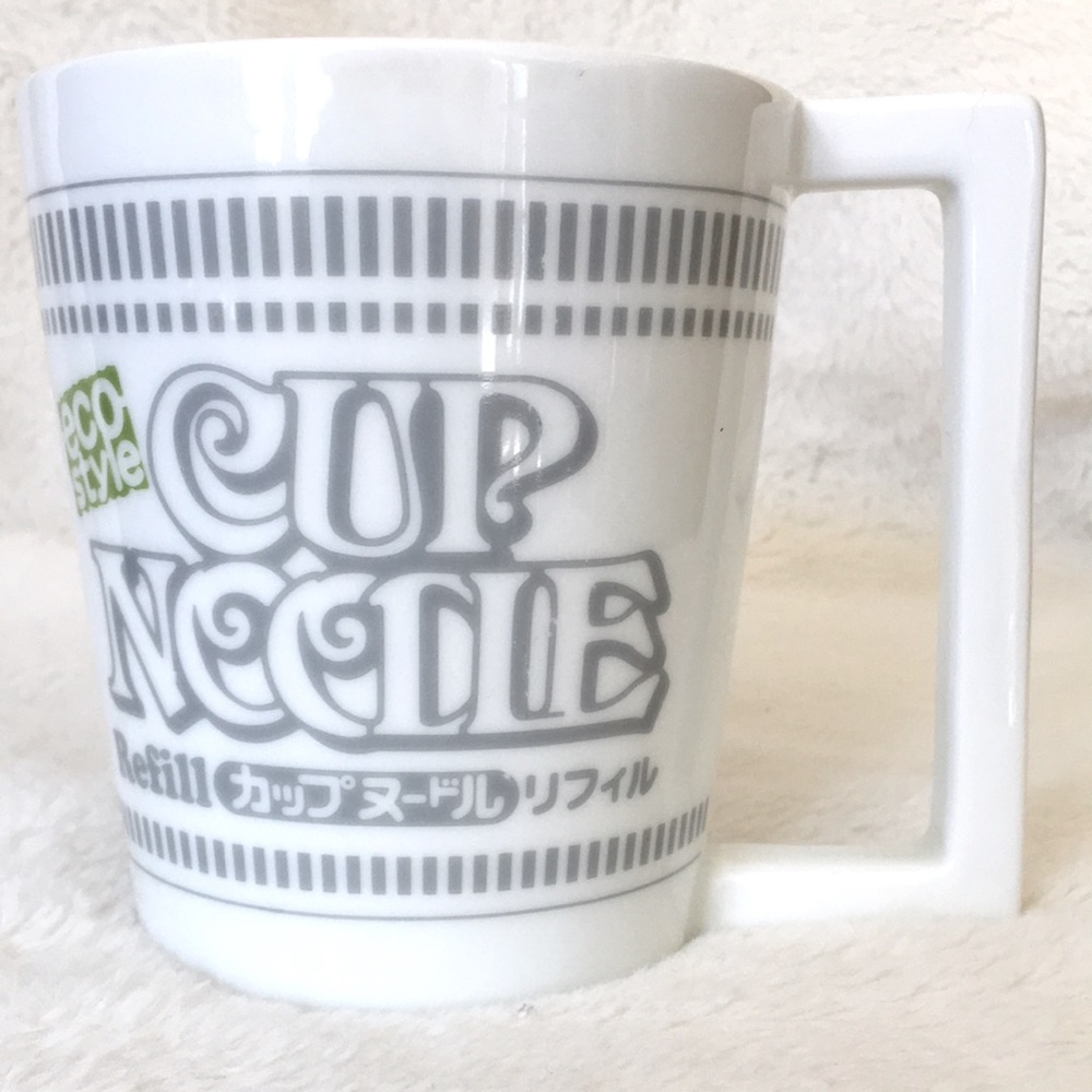 Nissin Cup Noodle Eco Style Mug (Japan Import) Microwaveable Large Capacity Cup